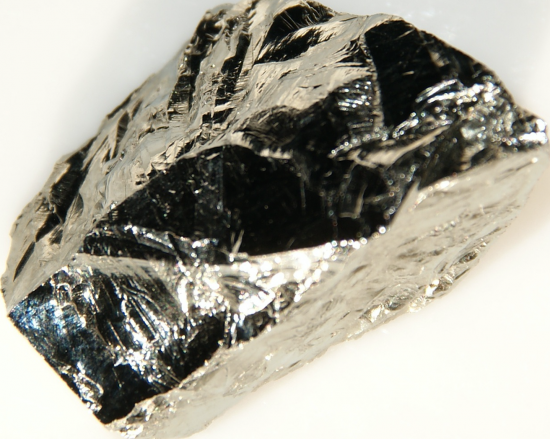 Germanium.  So shiny!  Also can be toxic.